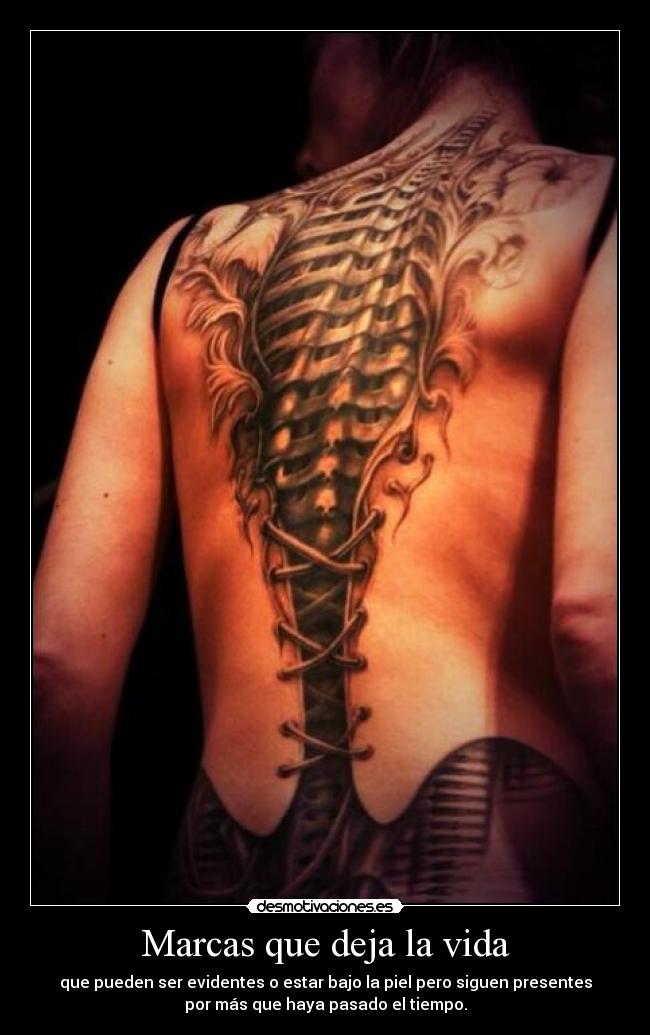 Marcas que deja la vida -