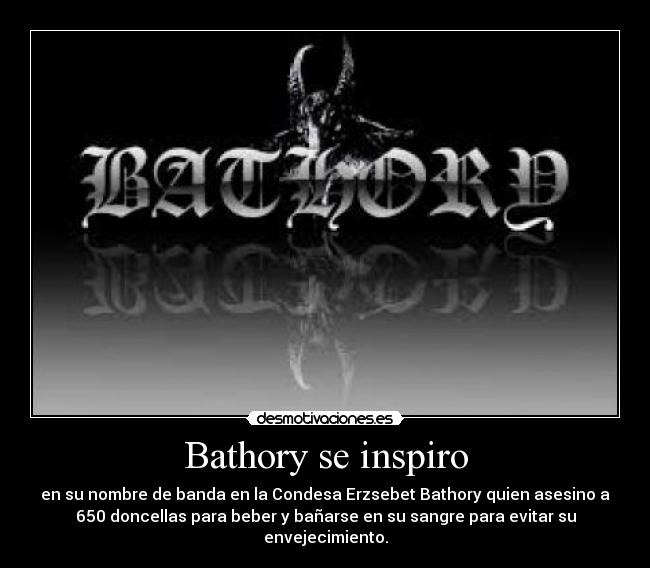 Bathory se inspiro - 