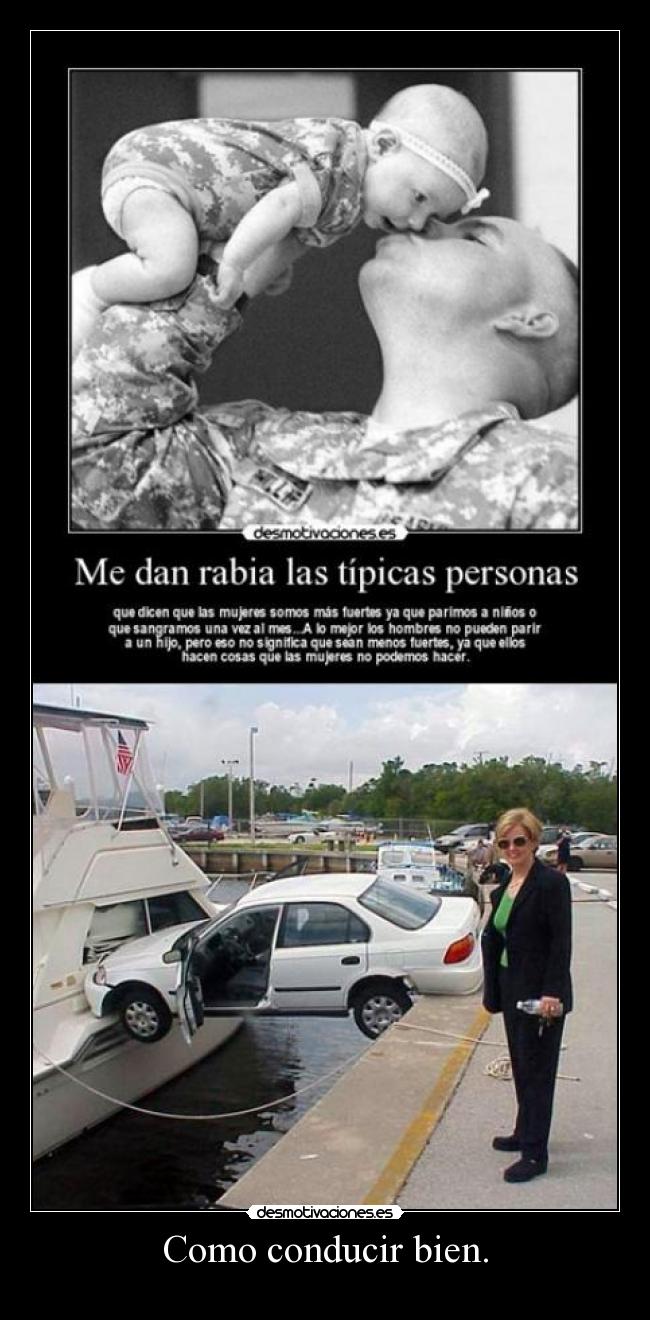 Como conducir bien. -