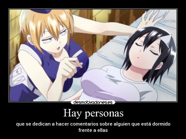 Hay personas -