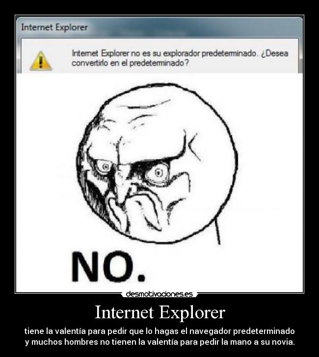 carteles internet internet explorer desmotivaciones