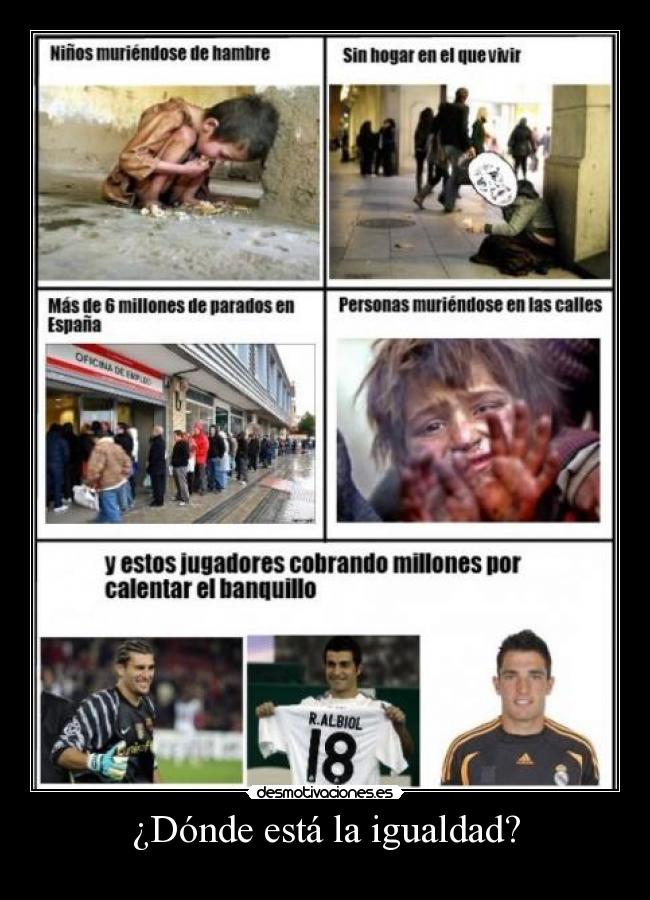 ¿Dónde está la igualdad? - 