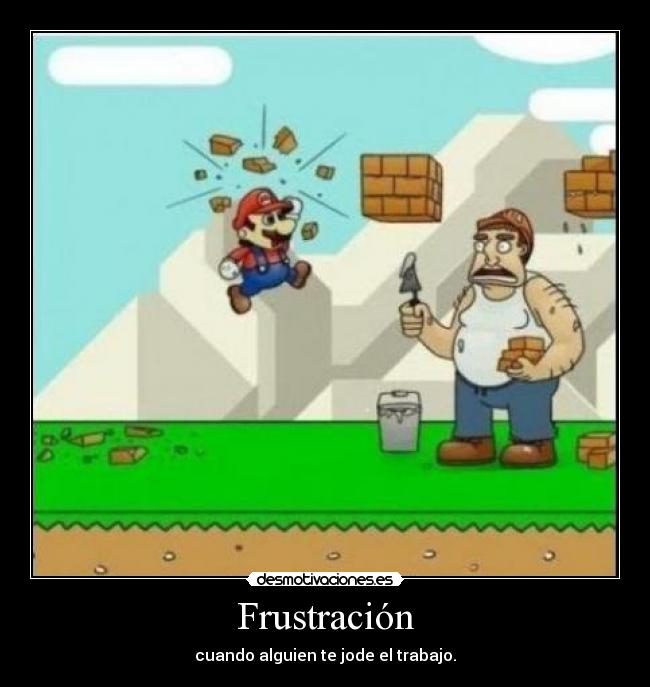 Frustración -