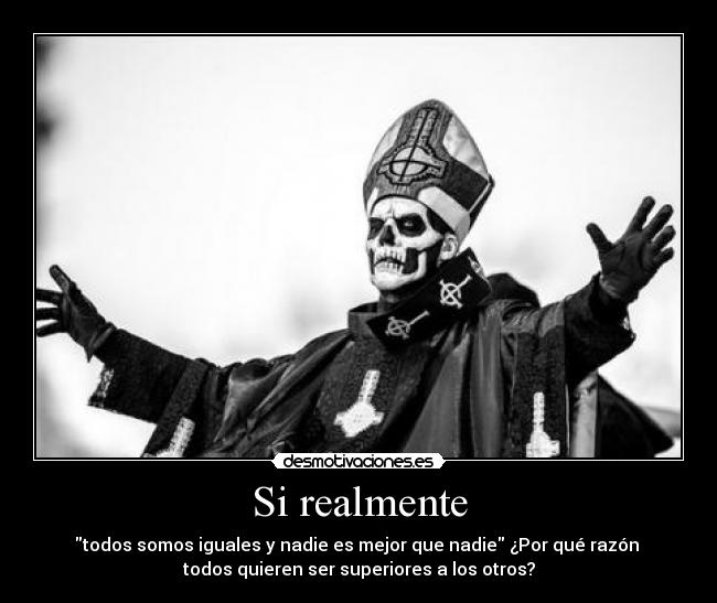 Si realmente - 