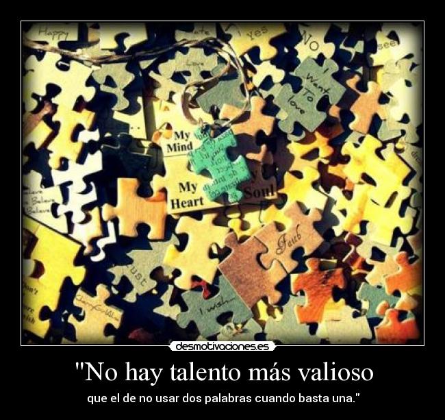 No hay talento más valioso - 
