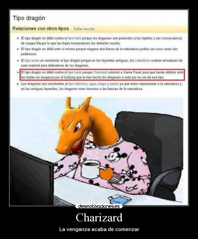 Charizard - La venganza acaba de comenzar