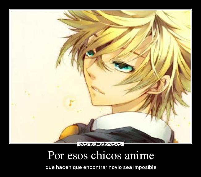 Por esos chicos anime -