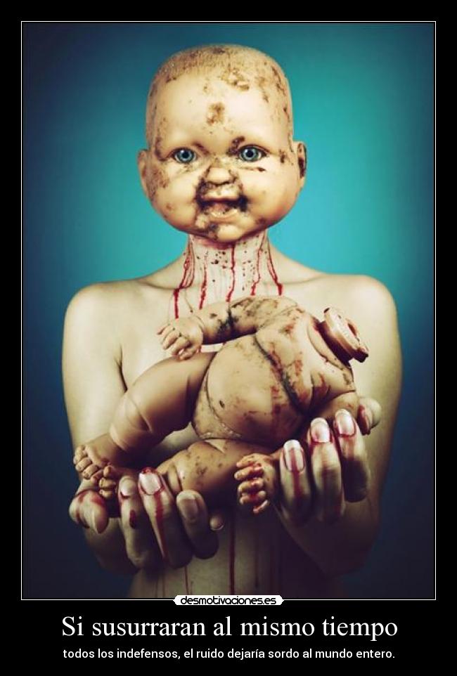 Si susurraran al mismo tiempo -