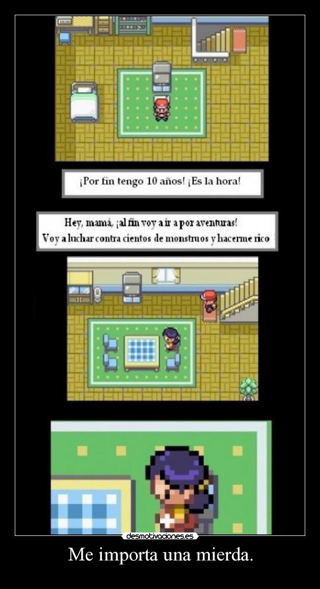 Me importa una mierda. - 