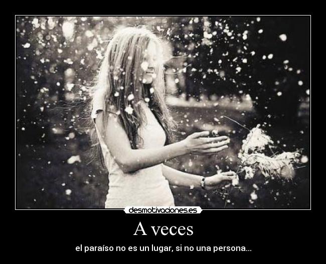 A veces -