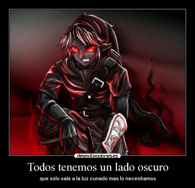 Todos tenemos un lado oscuro -