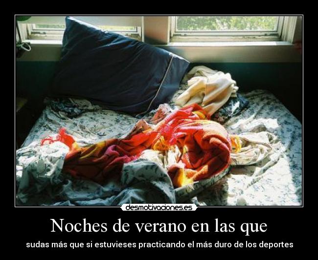 Noches de verano en las que -