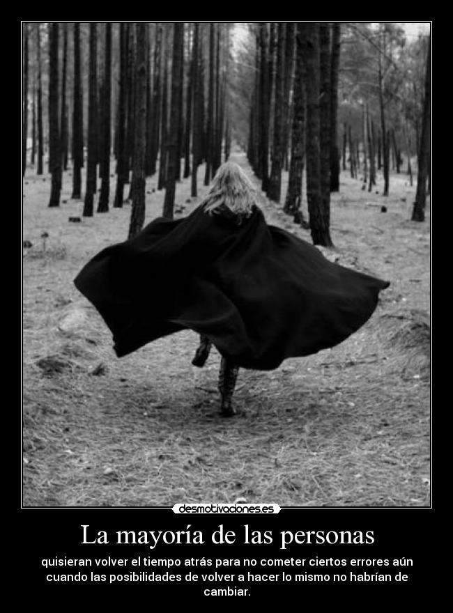 La mayoría de las personas -