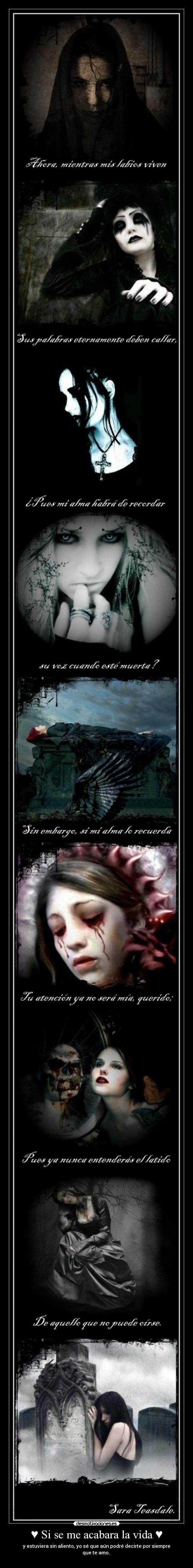 ♥ Si se me acabara la vida ♥ -