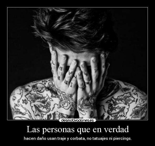 Las personas que en verdad -