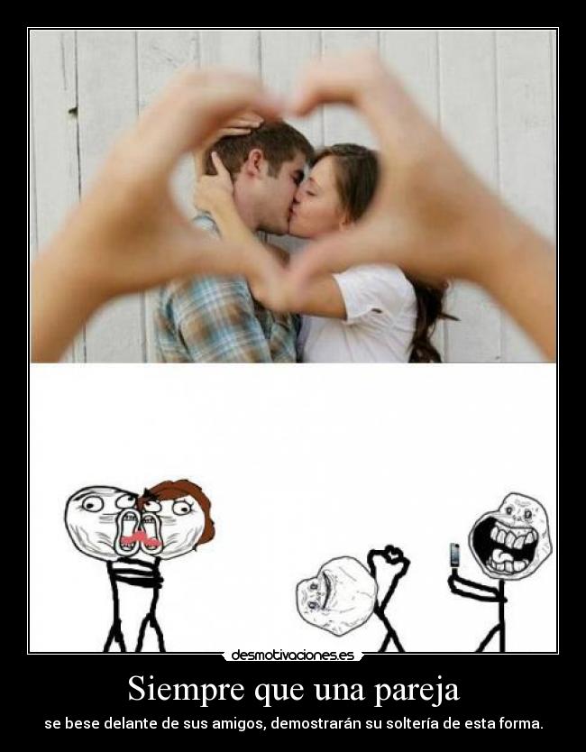 Siempre que una pareja -