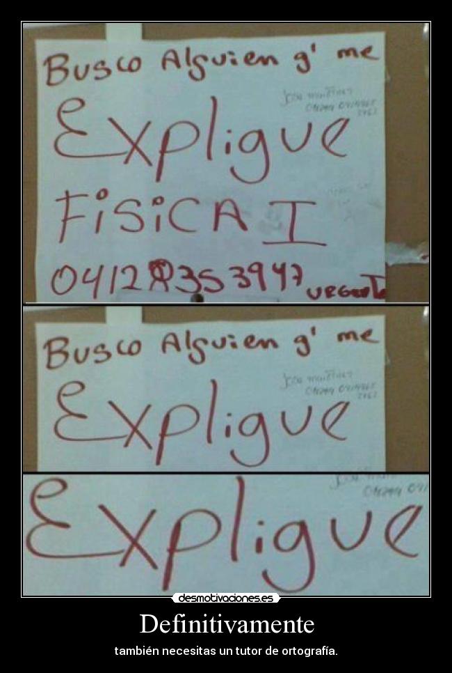 carteles definitivamente desmotivaciones