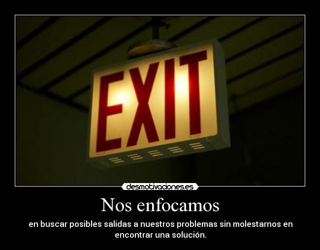 carteles exit desmotivaciones