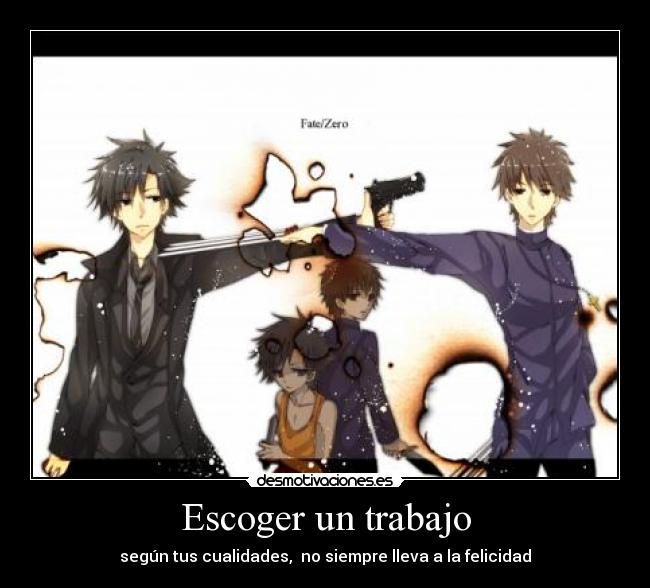 Escoger un trabajo - 