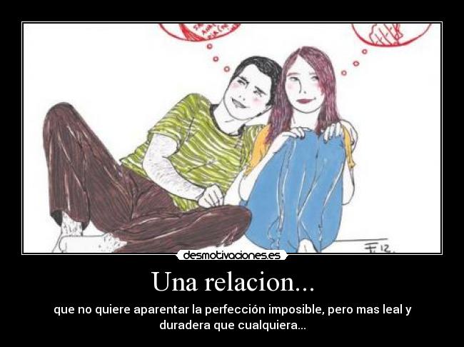 Una relacion... -