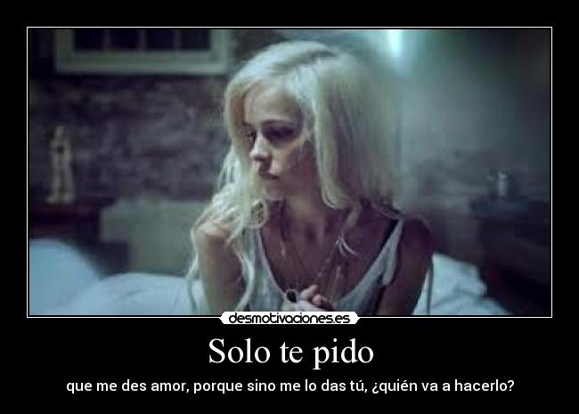 Solo te pido -