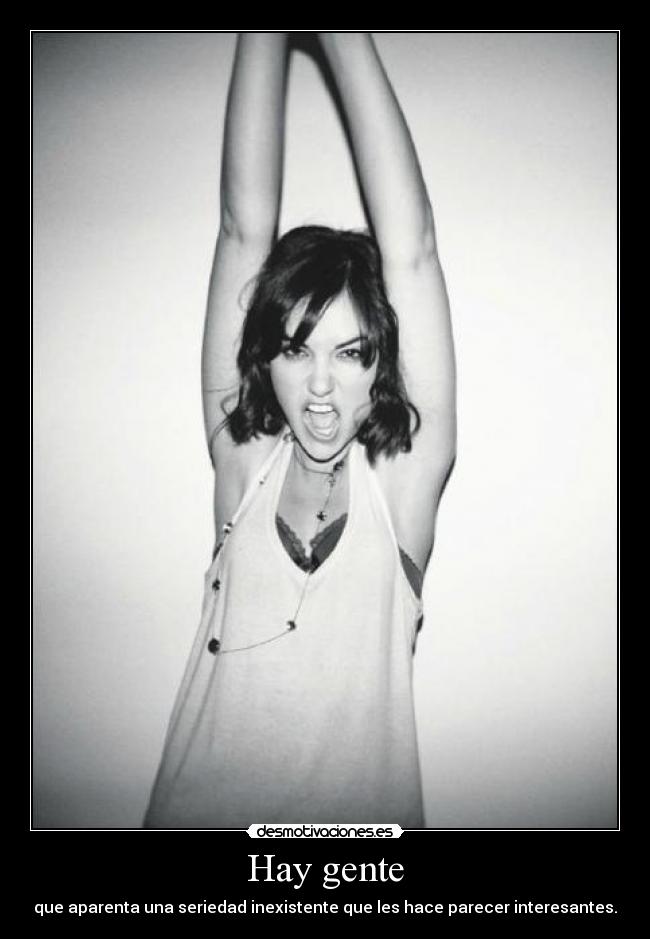 Hay gente -