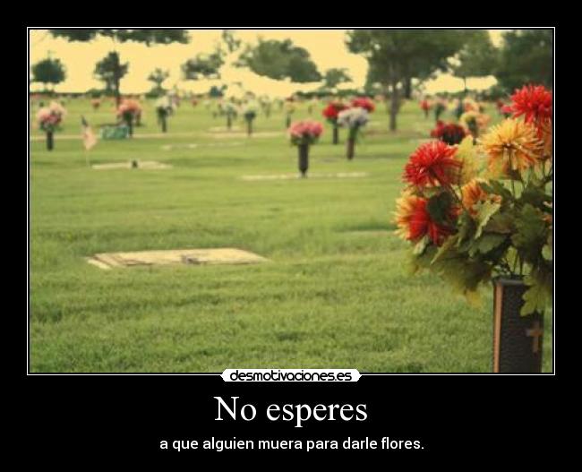 No esperes - 