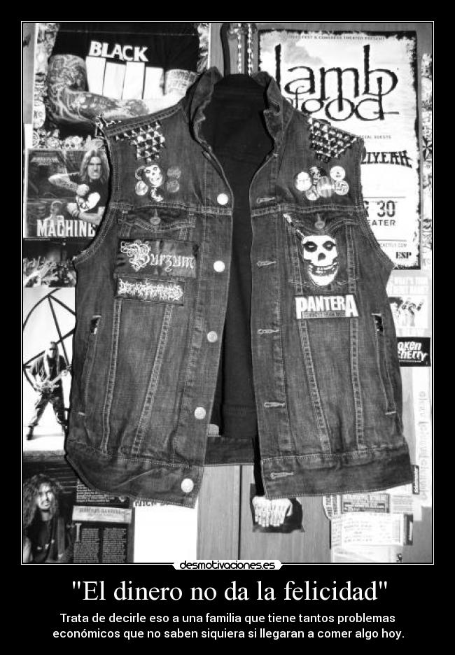 El dinero no da la felicidad -