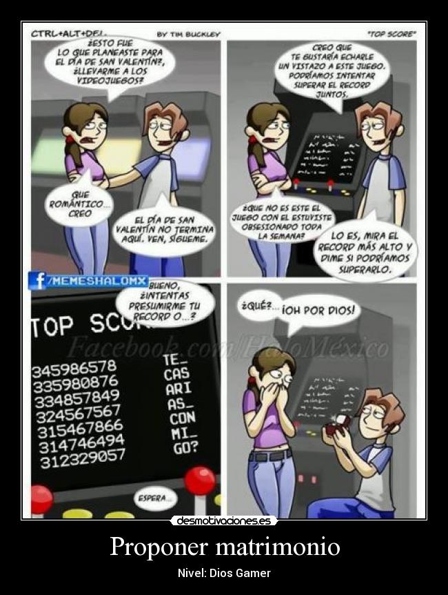 Proponer matrimonio -