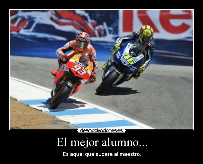 El mejor alumno... Desmotivaciones