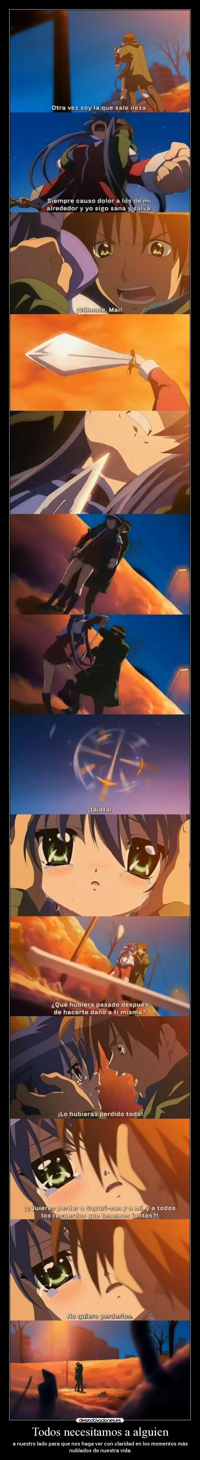 Todos necesitamos a alguien - 