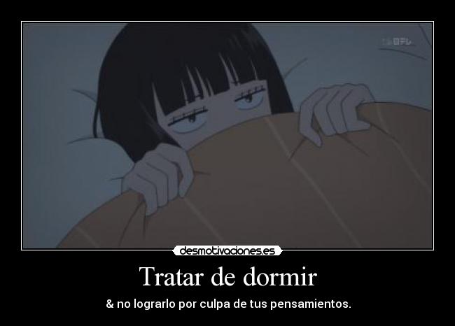 carteles dormir sawako anime kimi todoke jesshellscythe desmotivaciones