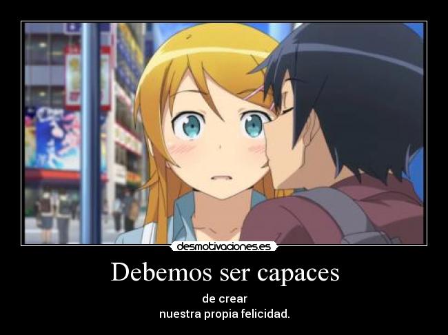 Debemos ser capaces -