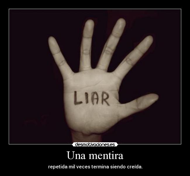 carteles mentira reidan theinmortals clandominadores desmotivaciones