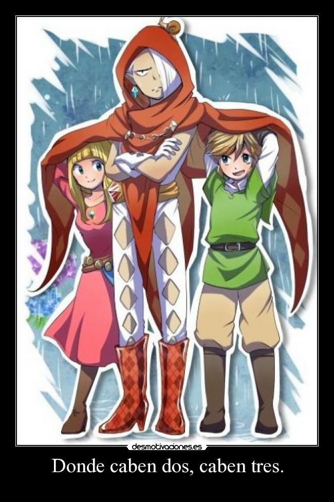 Donde caben dos, caben tres. - 