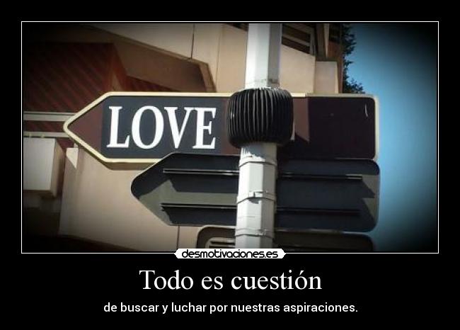 Todo es cuestión - 