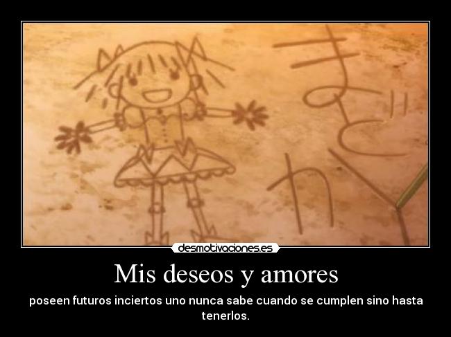 Mis deseos y amores - 