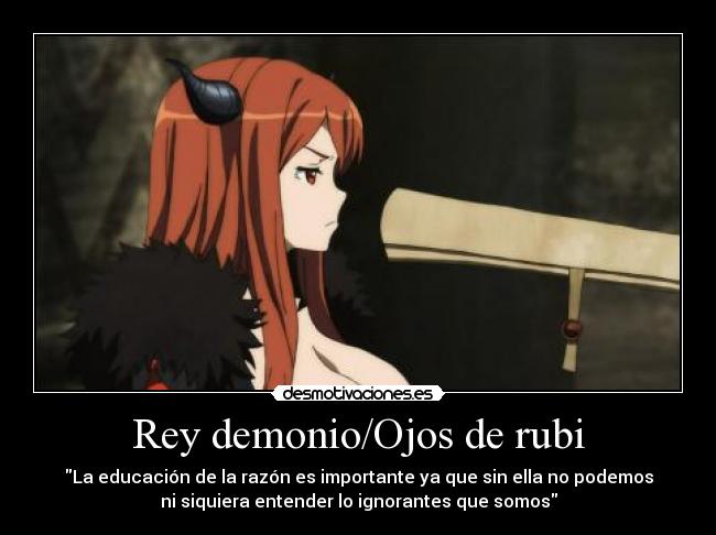 Rey demonio/Ojos de rubi -