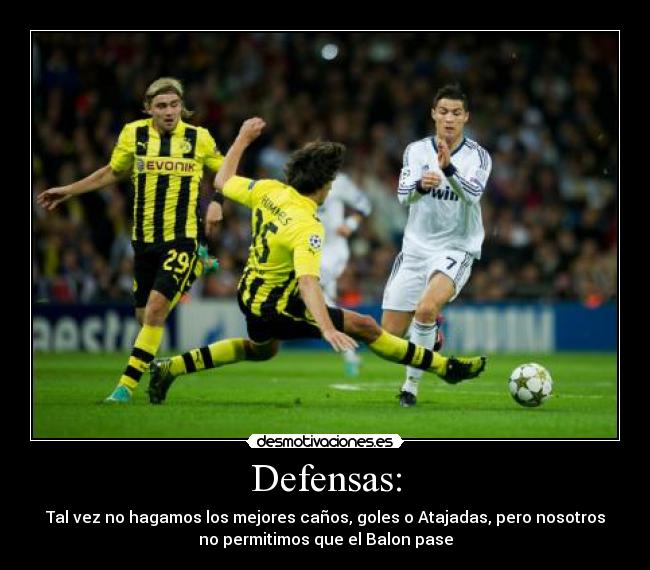 Defensas: - 