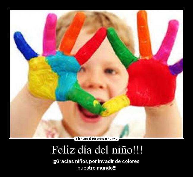 Feliz día del niño!!! -