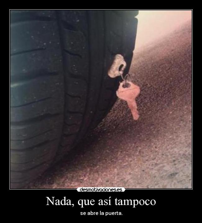 Nada, que así tampoco - 