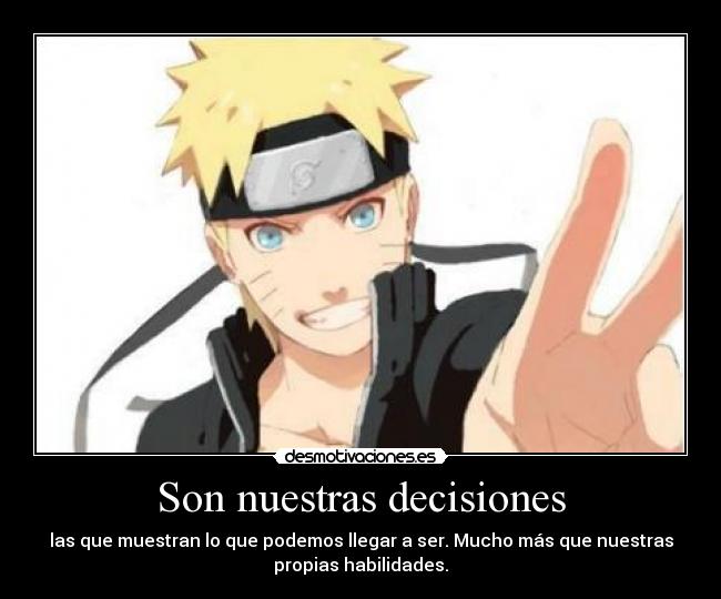 carteles naruto desmotivaciones