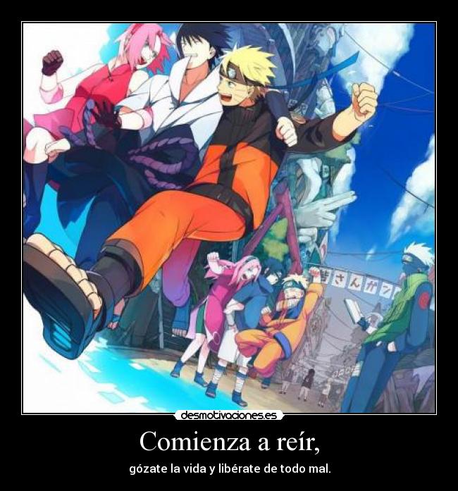 carteles naruto desmotivaciones