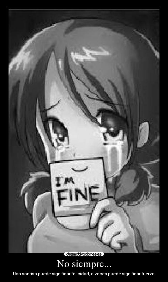 No siempre... - 