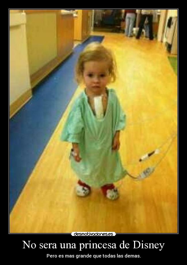 No sera una princesa de Disney -