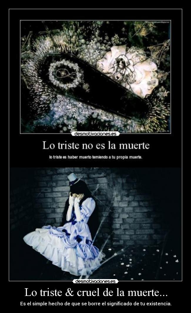 Lo triste & cruel de la muerte... - 