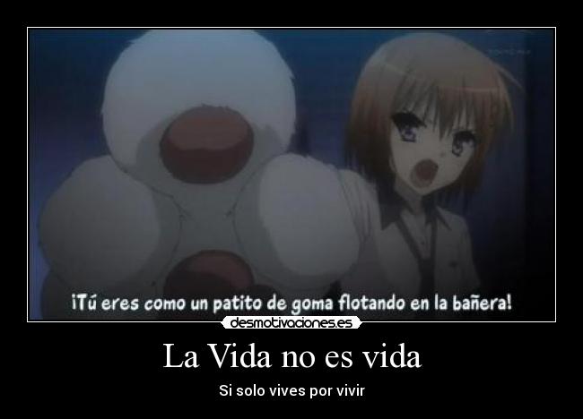 carteles vida vida kore zombi desu otaku desmotivaciones