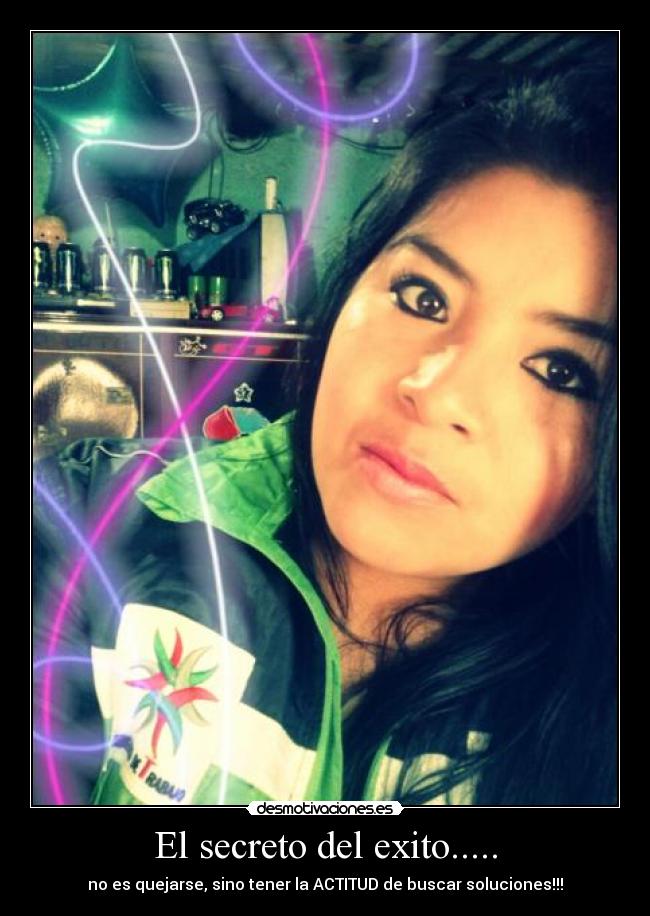El secreto del exito..... -