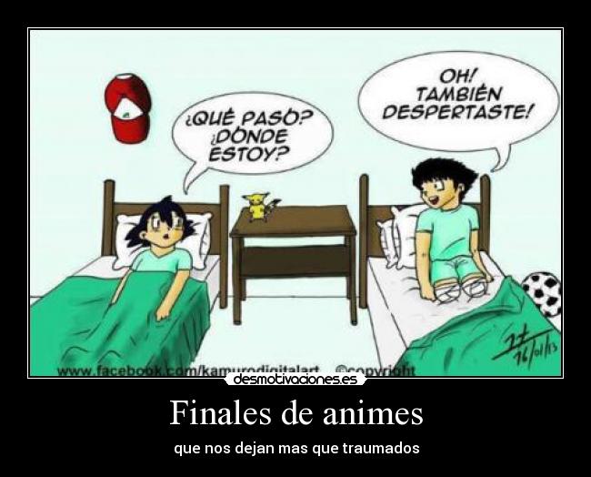 Finales de animes -