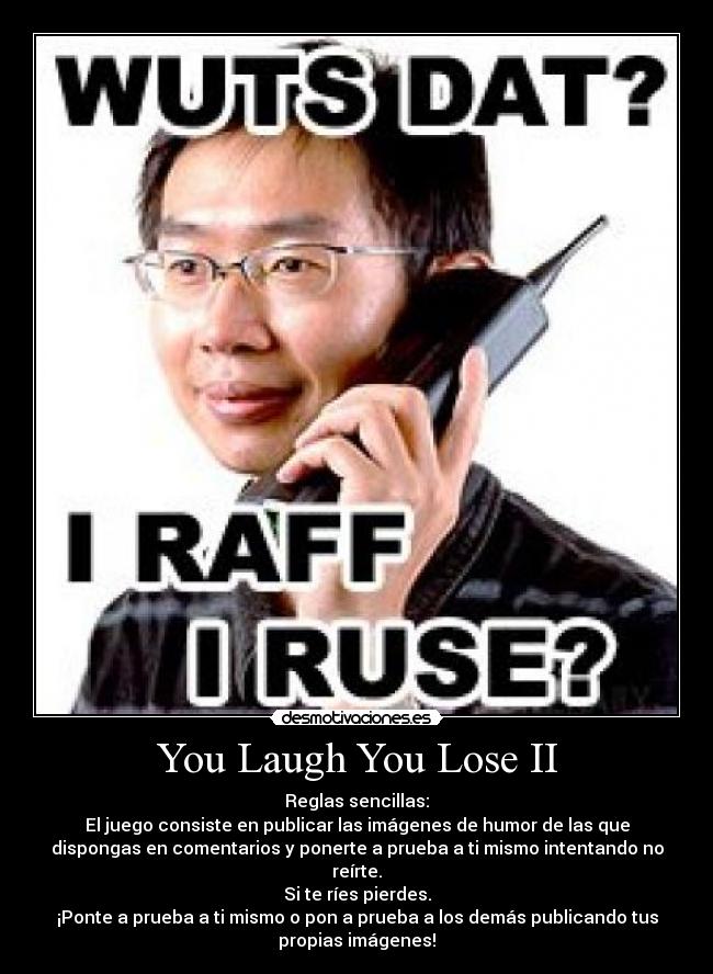 You Laugh You Lose II -